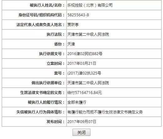 贾跃亭刚刚上了 老赖 黑名单 不能坐飞机住星级