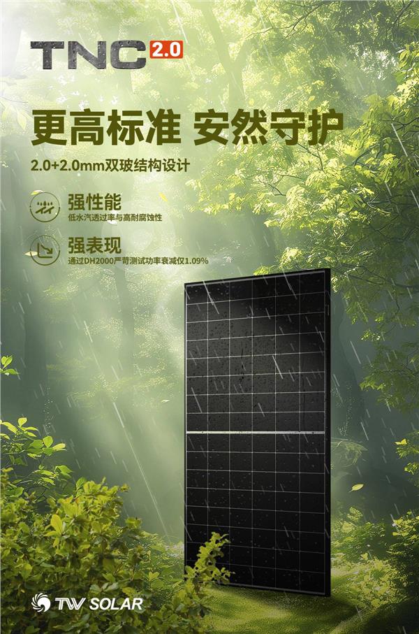 通威TNC 3.0集光组件亮相SNEC：90%双面率突破，解锁高双面场景发电增益新标杆(图7)