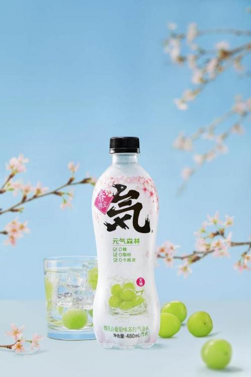 疫情受控踏青经济来袭元气森林气泡水成千禧一代出行标配