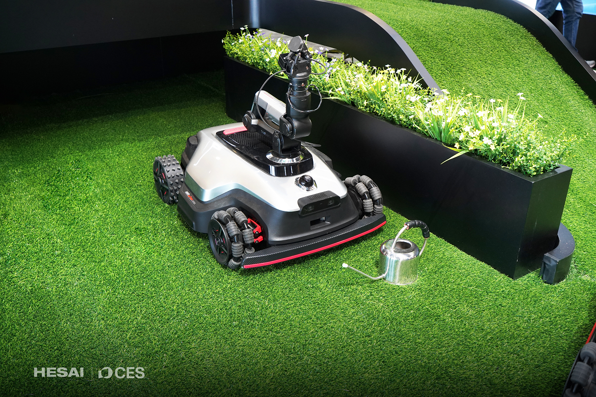 CES 2026 | 割草机器人市场禾赛 3D 激光雷达出货量第一(图3)