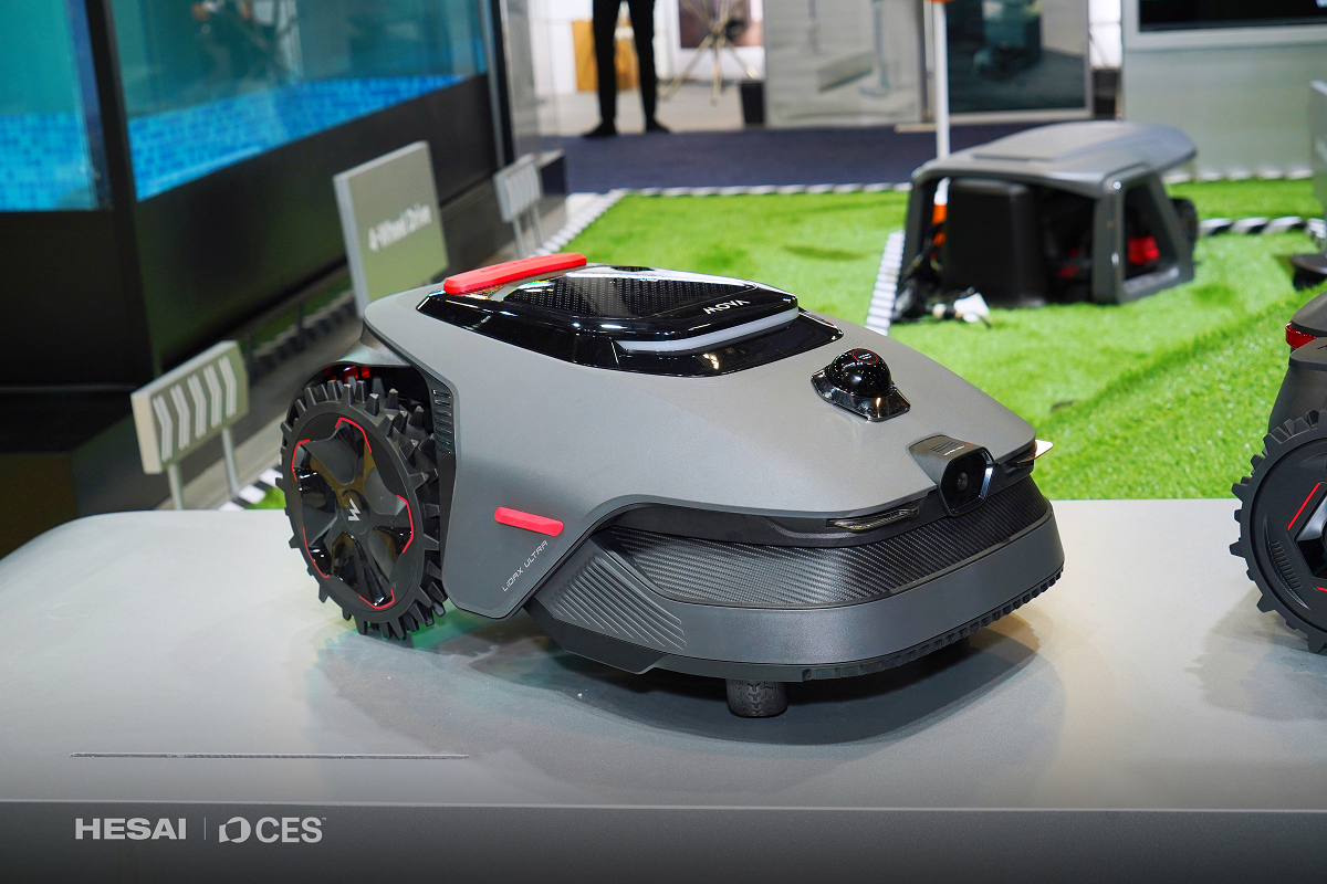 CES 2026 | 割草机器人市场禾赛 3D 激光雷达出货量第一(图2)