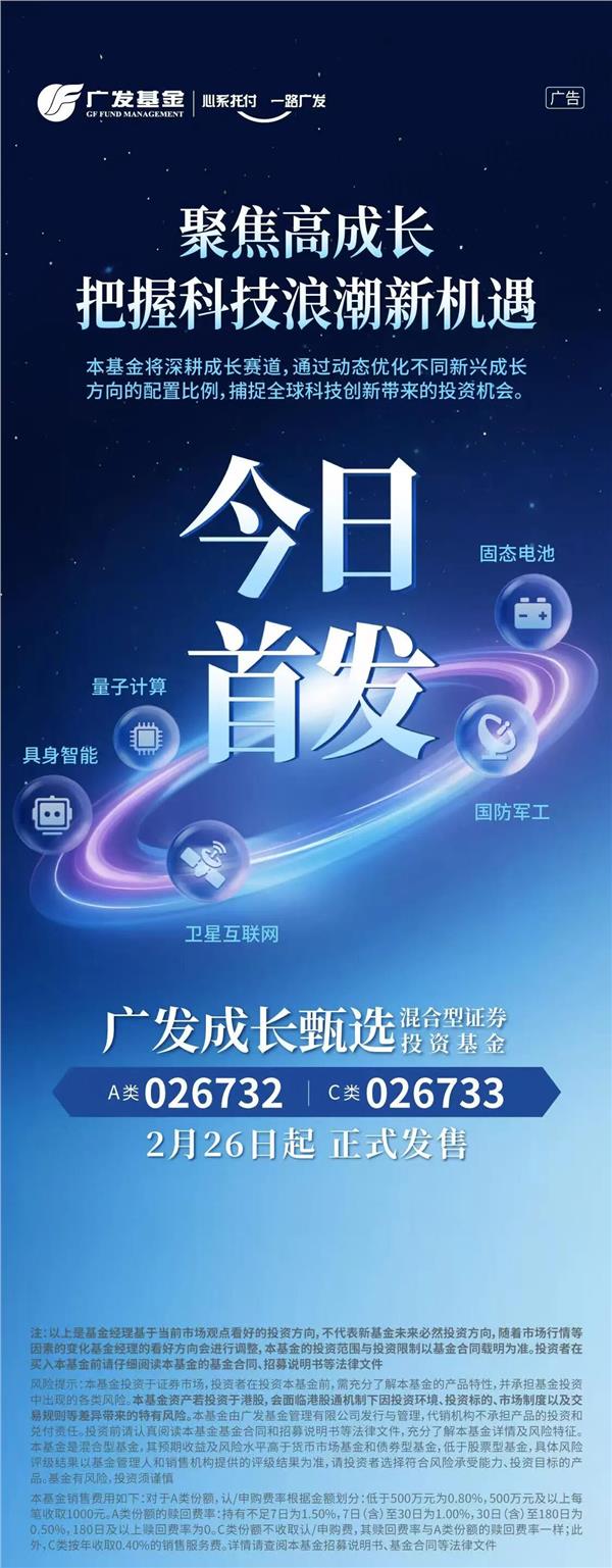 聚焦高成长，广发成长甄选现正发售！(图1)