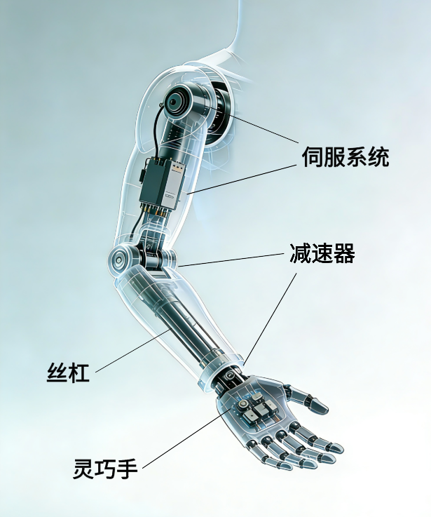 丝杠、伺服、减速器与灵巧手: 读懂机器人的“筋骨血肉”(图2)