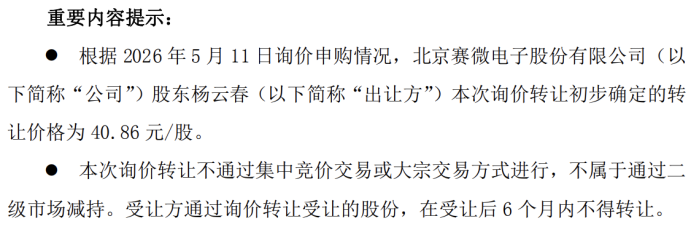 赛微电子：出售资产“扮靓”净利，收入连降两年，实控人拟套现逾11亿元(图1)
