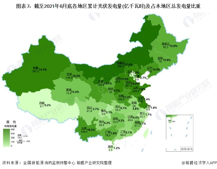 2021年中国风能发电行业市场现状及区域竞争格局分析 风电开发逐渐向