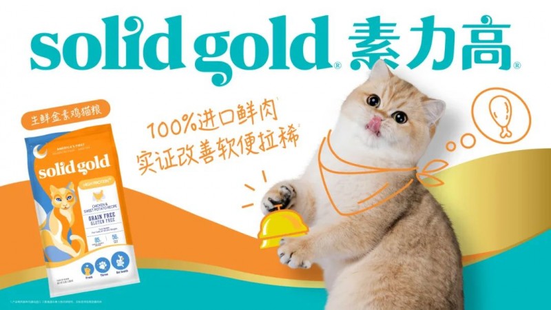 球盟会官方网站以科学实证引领Solid Gold素力高稳步推进猫主粮“高端化+功效化”转型升级(图1)